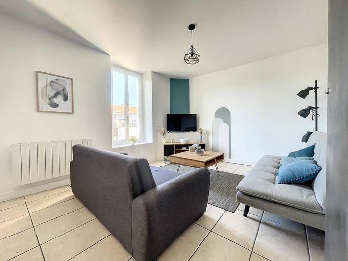 Appartement de vacances pour 5 personnes, avec jardin et terrasse, animaux acceptés