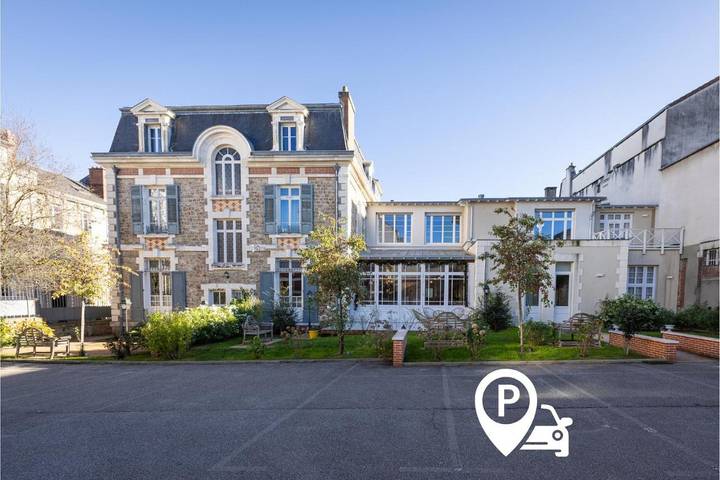 Appartement de vacances pour 2 personnes, avec Terrasse ainsi que Jardin et Vue