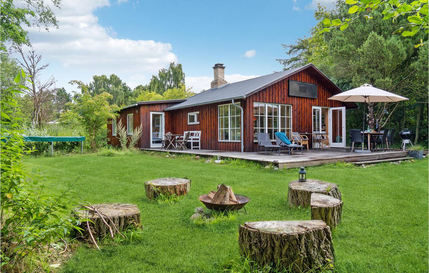 Ferienhaus für 6 Personen mit Garten in Nykøbing Sjælland, Nordwestseeland