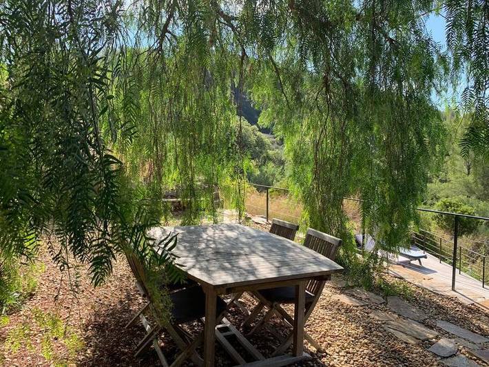 Location de vacances pour 4 personnes, avec vue et piscine ainsi que terrasse et jardin dans Plage Coupereau - 4