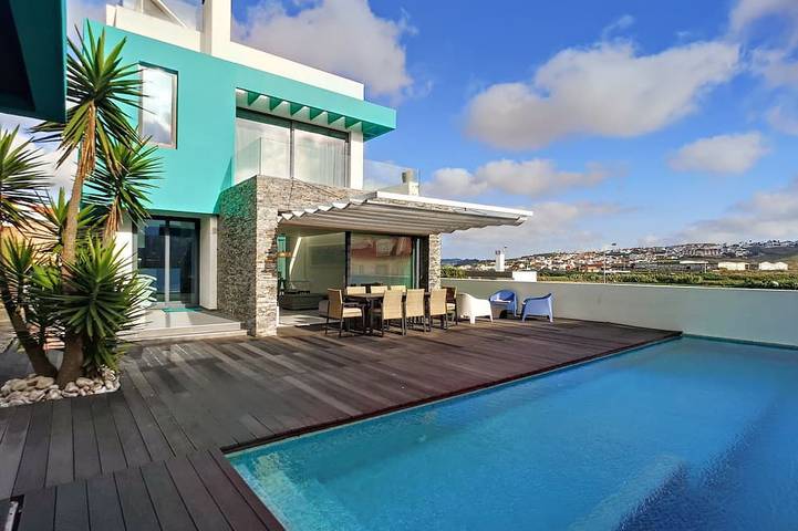 Ferienhaus für 8 Personen, mit Balkon und Garten