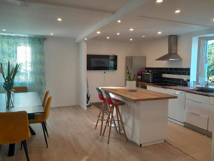 Maison de vacances pour 9 personnes, avec piscine