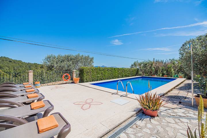 Finca für 6 Personen, mit Terrasse und Garten in Pollença - 4