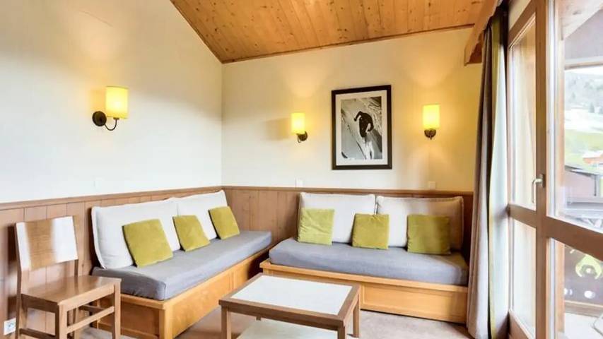 Chalet pour 8 personnes, avec balcon dans Valmorel