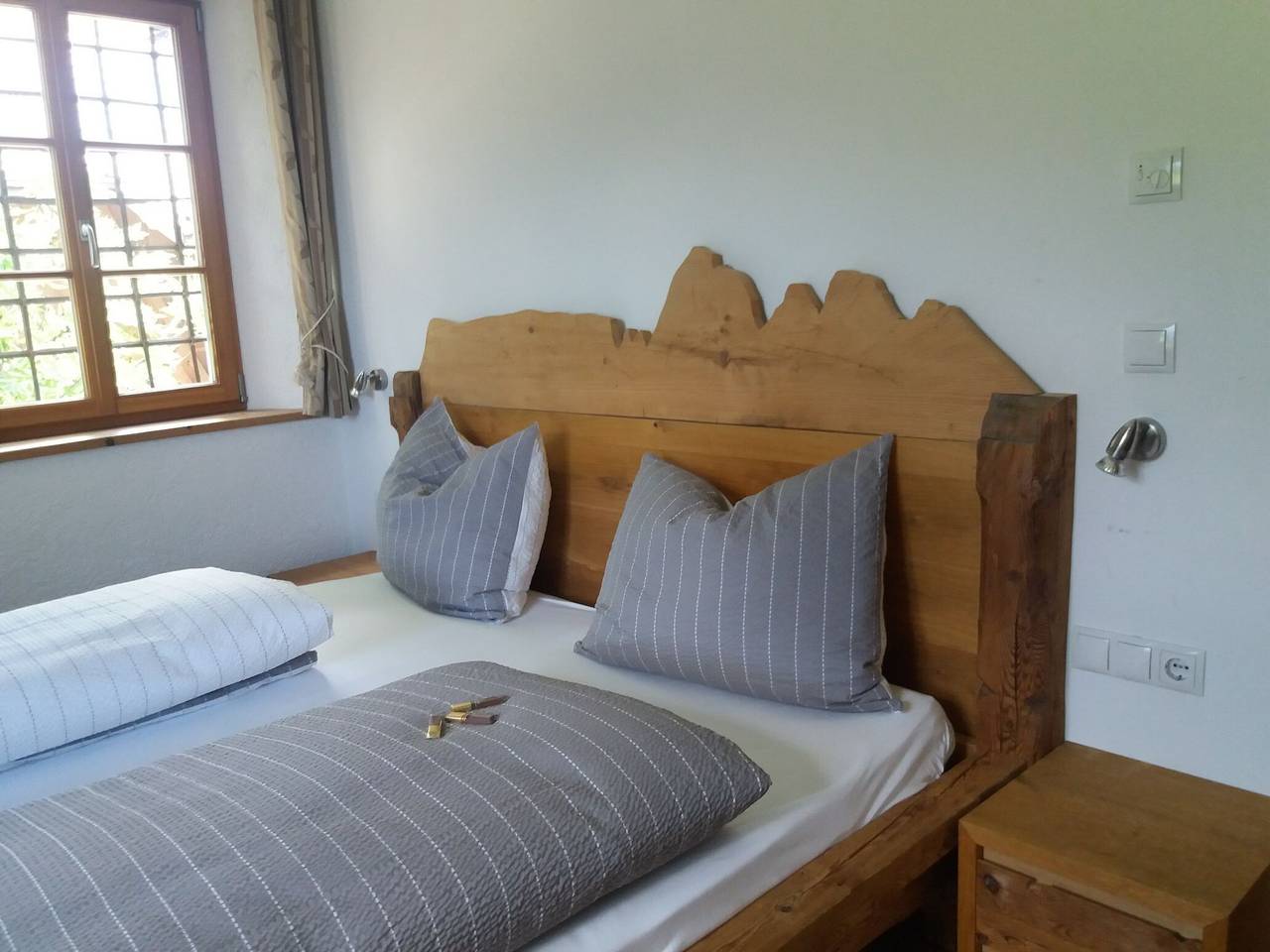 Entire apartment, Apartment 'Gravetsch' with Mountain View, Shared Garden and Wi-Fi in Gravetsch, Villanders