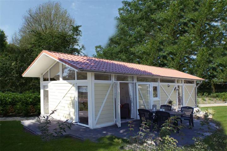 Chalet voor 4 personen, met tuin in Zeeuws-Vlaanderen