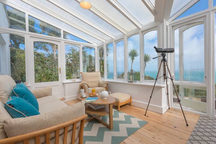 Ganze Wohnung, Ferienwohnung für 5 Personen mit Terrasse in Carbis Bay, Cornwall