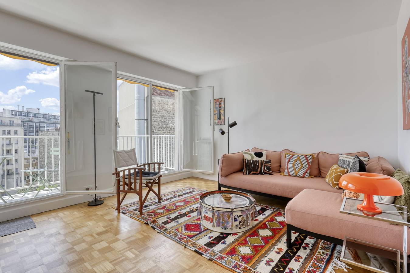 Ganze Wohnung, Ferienwohnung für 4 Personen mit Balkon/Terrasse in Eiffelturm, Paris