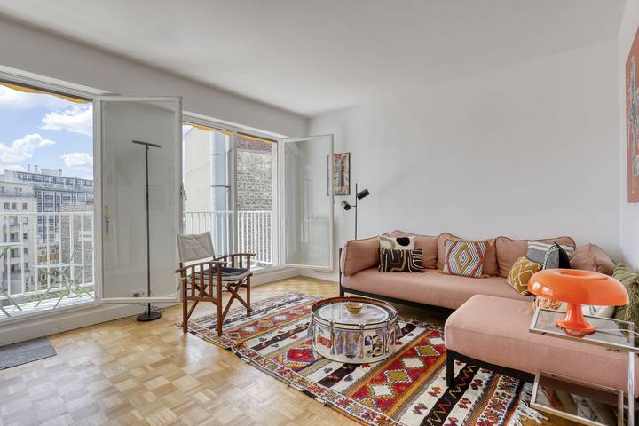 Gîte pour 4 personnes, avec balcon/terrasse près de la Tour Eiffel - 2