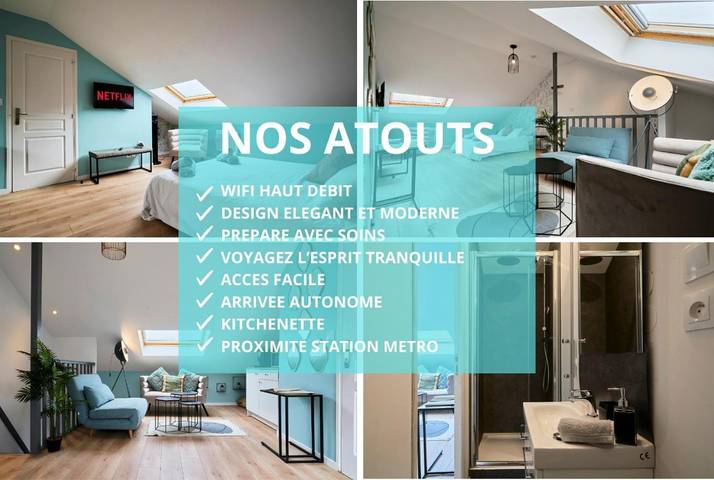 Gîte pour 3 personnes à Croix (homonymie) - 2