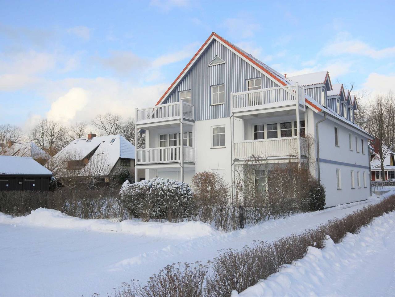 Ganze Ferienwohnung, Haus zum Strand 2. 4. - Id 94343 - Haus zum Strand 2.4. in Wustrow, Fischland