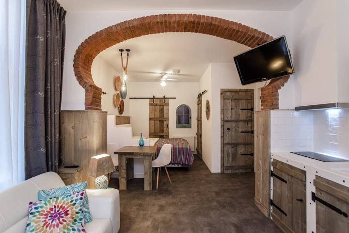 Estudio entero, Ibiza Studio Boom in Zandvoort, Mar del Norte Holanda