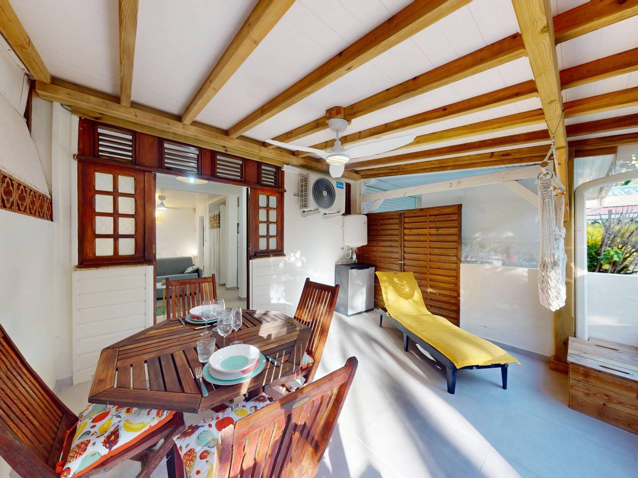 Studio entier, Anoli studio location in Les Trois-Îlets, Martinique