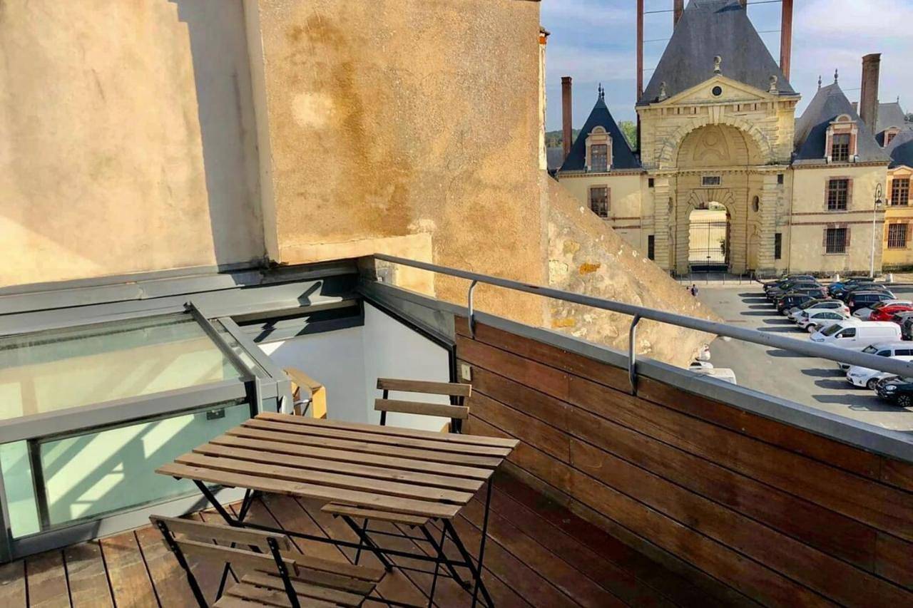 Vue Château Fontainebleau - Chez Lydia in Fontainebleau, Seine-et-Marne