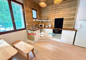 Gîte pour 4 personnes, avec jardin, animaux acceptés à Fontaine-le-Comte