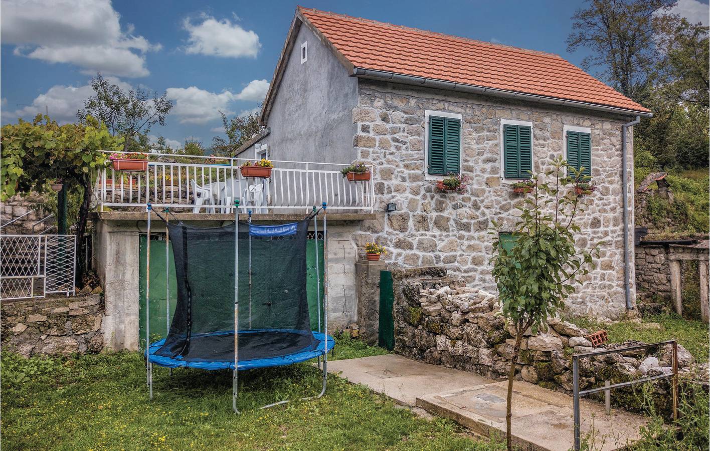 Ferienhaus für 6 Personen mit Terrasse in Kruševice, Montenegro