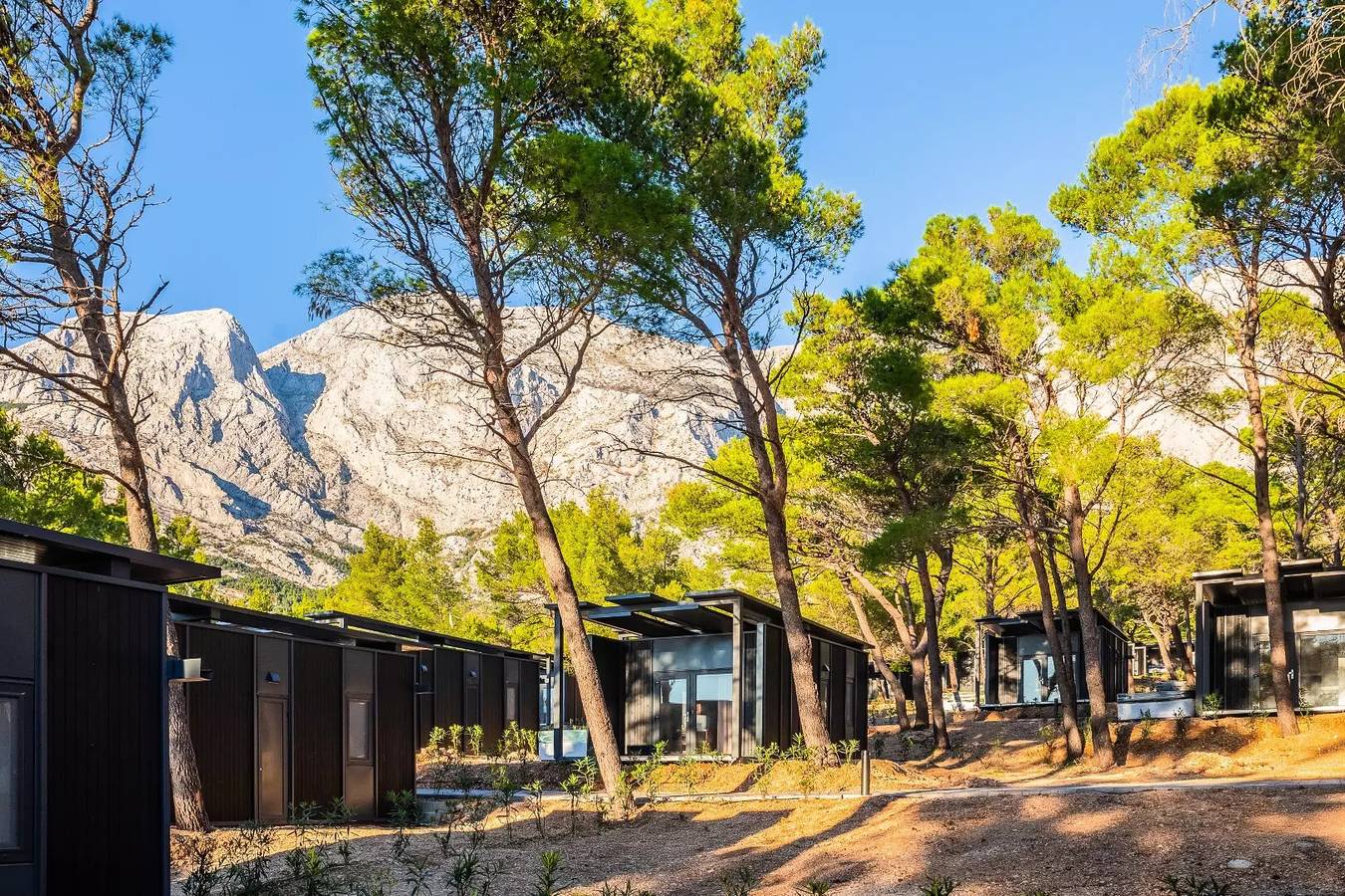 Mobil Home Confort 2 chambres 4/5 personnes climatisé in Baško Polje Beach, Baška Voda