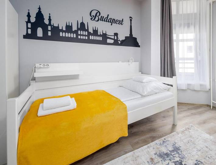 Apartahotel para 4 personas en Budapest
