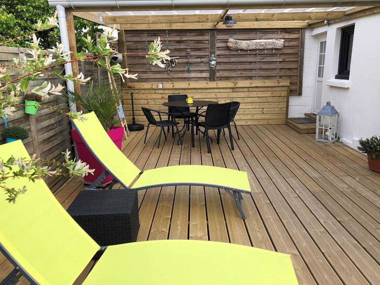 Maison de charme 3* avec jardin clos, terrasse, Wifi à 60m du Port de Perros-Guirec in Perros-Guirec, Côte de Granit Rose