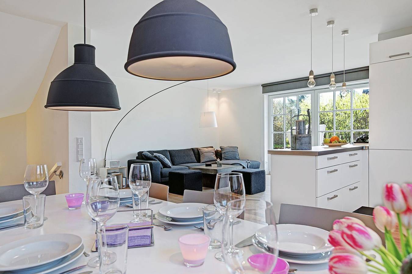 Ganze Wohnung, Modern, groß, hell – drei Worte, die dieses Domizil perfekt beschreiben. in Wenningstedt, Sylt