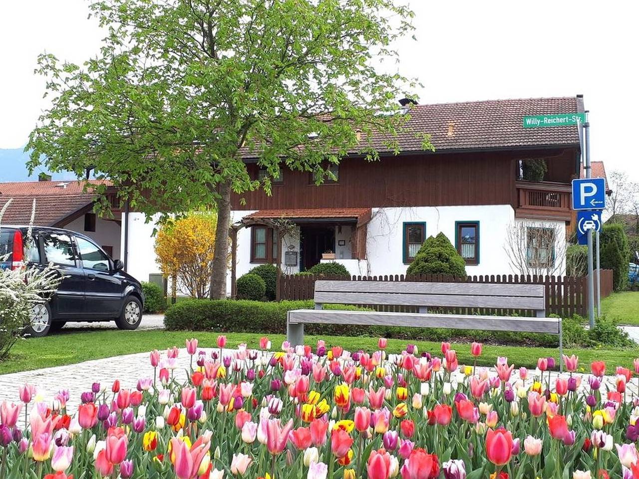 Ganze Ferienwohnung, Ferienwohnung Kreuz - Ferienwohnung 35 qm, bis 2 Personen in Grassau, Chiemsee