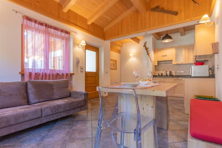 Ferienwohnung für 4 Personen, mit Balkon und Garten sowie Seeblick, mit Haustier - 1