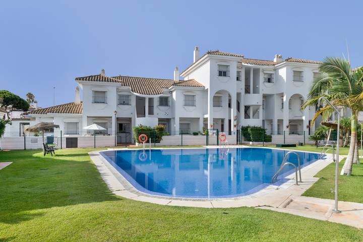 Apartamento de vacaciones para 5 personas, con Jardín en Sancti Petri