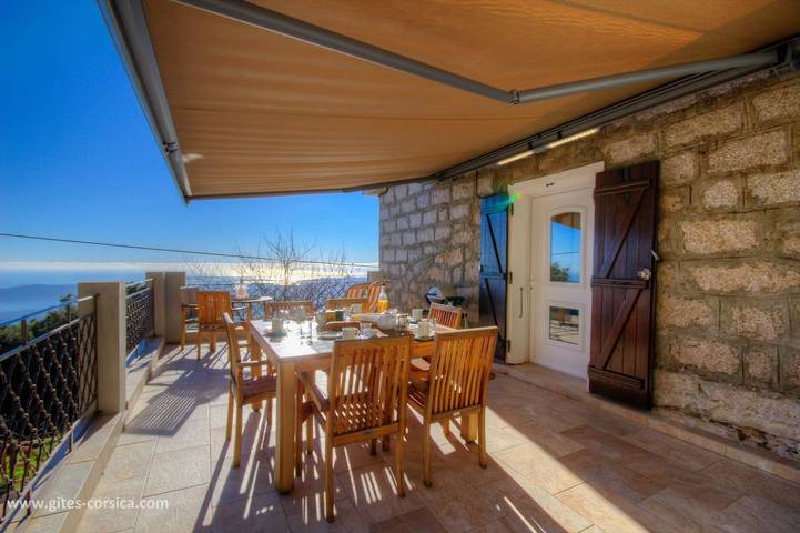 Gîte für 4 Personen, mit Terrasse und Garten sowie Ausblick auf Korsika - 2