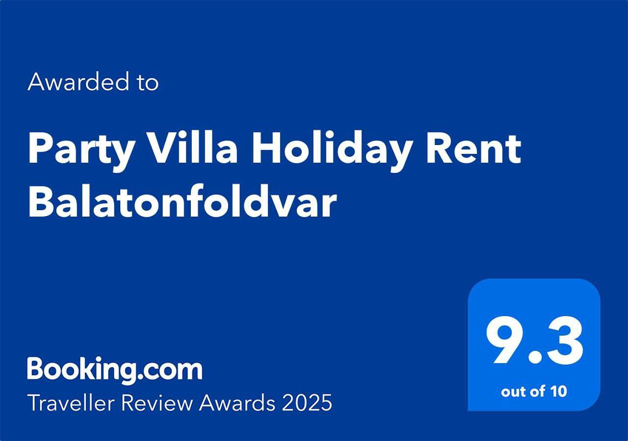 Party Villa Holiday Rent Balatonfoldvar in Balatonföldvar, Plattensee Südufer