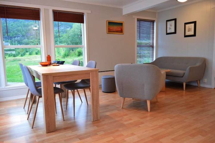 Ferienwohnung für 4 Personen, mit Ausblick und Terrasse in Jondal - 3