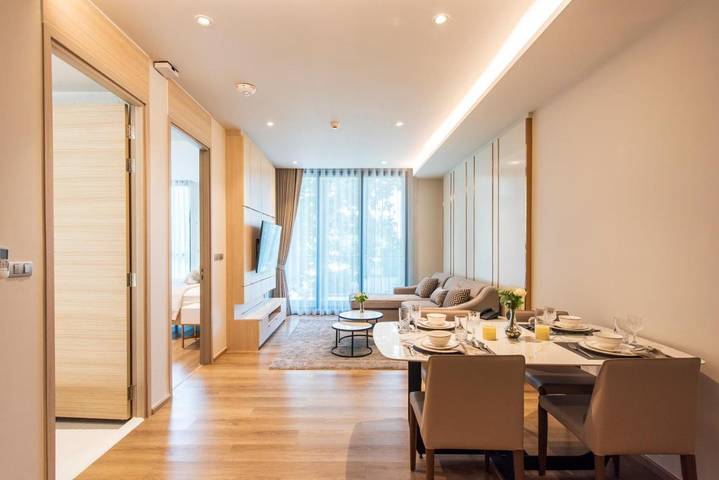 Appartement voor 2 personen, met terras en zwembad in Bangkok