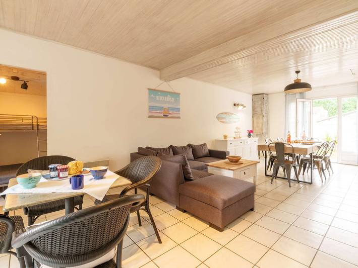 Casa en Biscarrosse para 6 personas con gran terraza, jardín, y equipada para familias. in Biscarrosse (pueblo), Biscarrosse