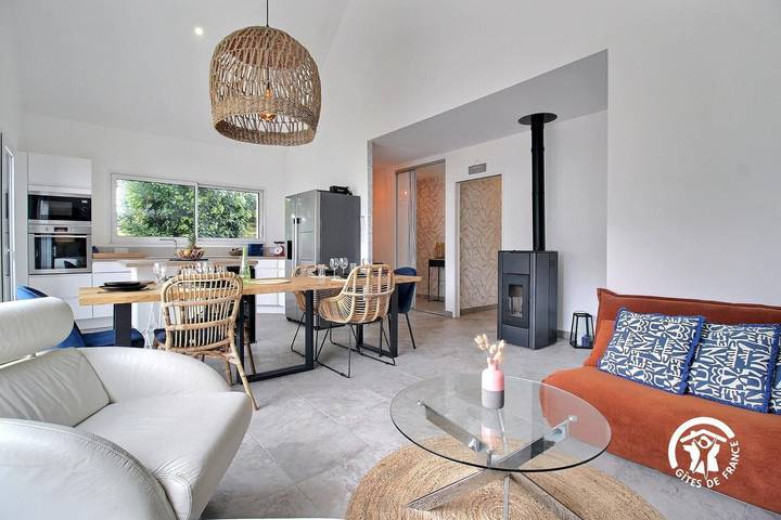 Gîte pour 6 personnes, avec Terrasse