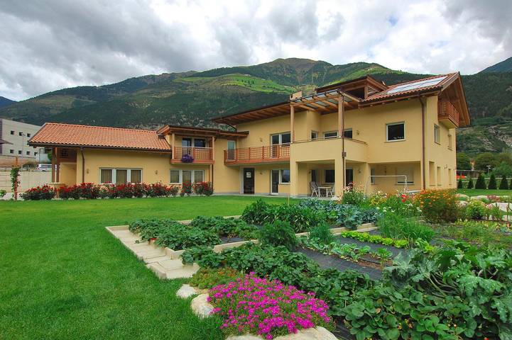 Hütte für 2 Personen, mit Terrasse und Garten im Vinschgau