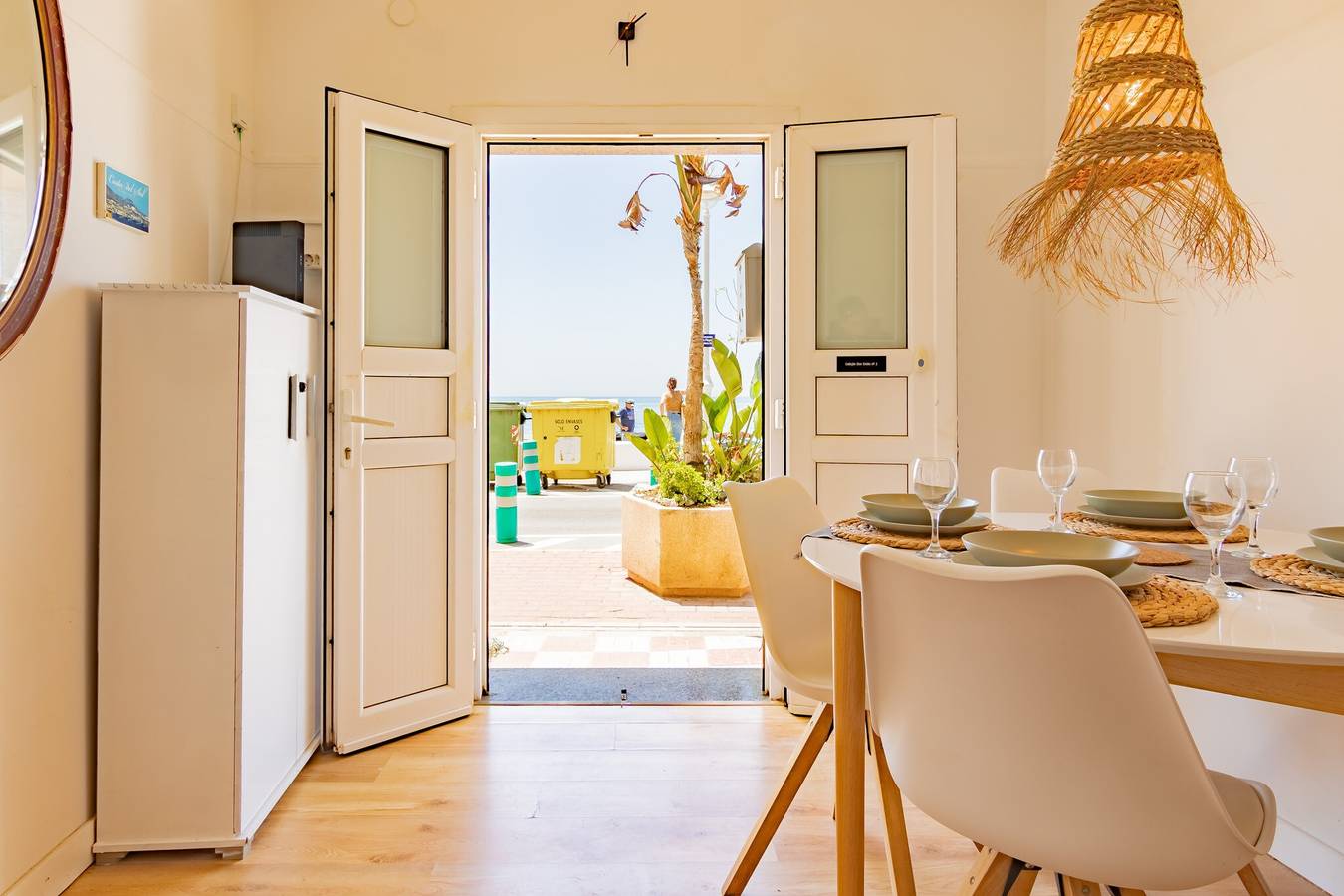 Holiday Home 'Casita Beach - 060' with Sea View, Wi-Fi and Air Conditioning in Playa las Palmeras, Vélez-Málaga