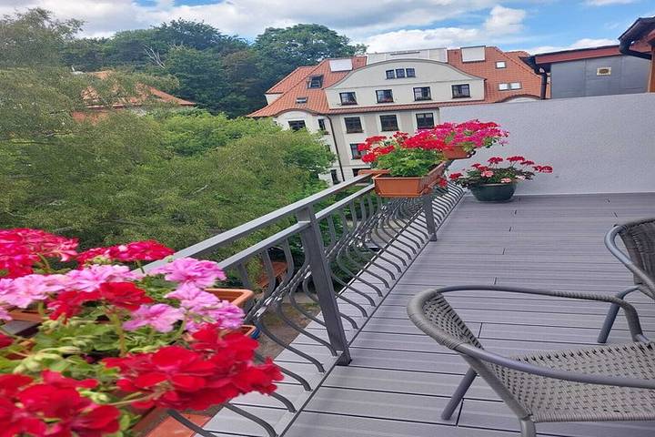 Ferienwohnung für 8 Personen, mit Balkon