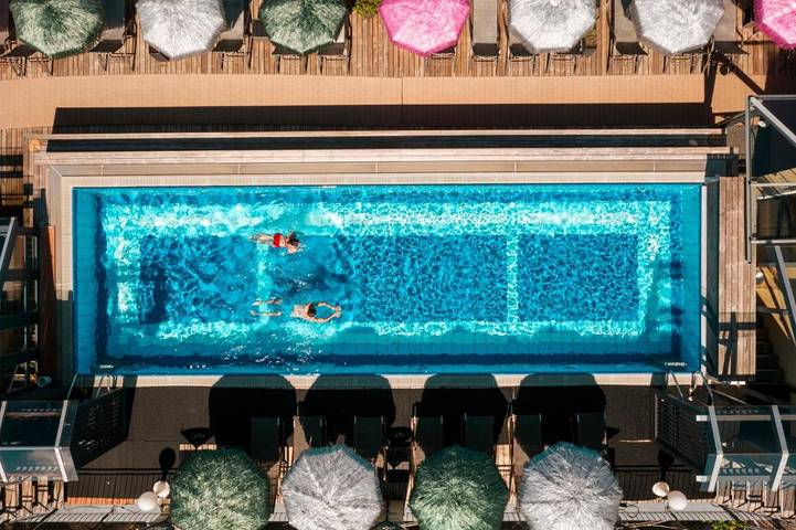 Hotel für 2 Personen, mit Sauna und Ausblick sowie Pool und Garten, mit Haustier in Grafenwiesen - 4