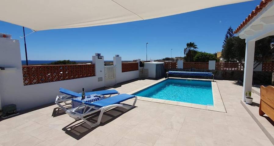 Apartamento para 2 personas, con vistas además de jardín y piscina en El Jablito