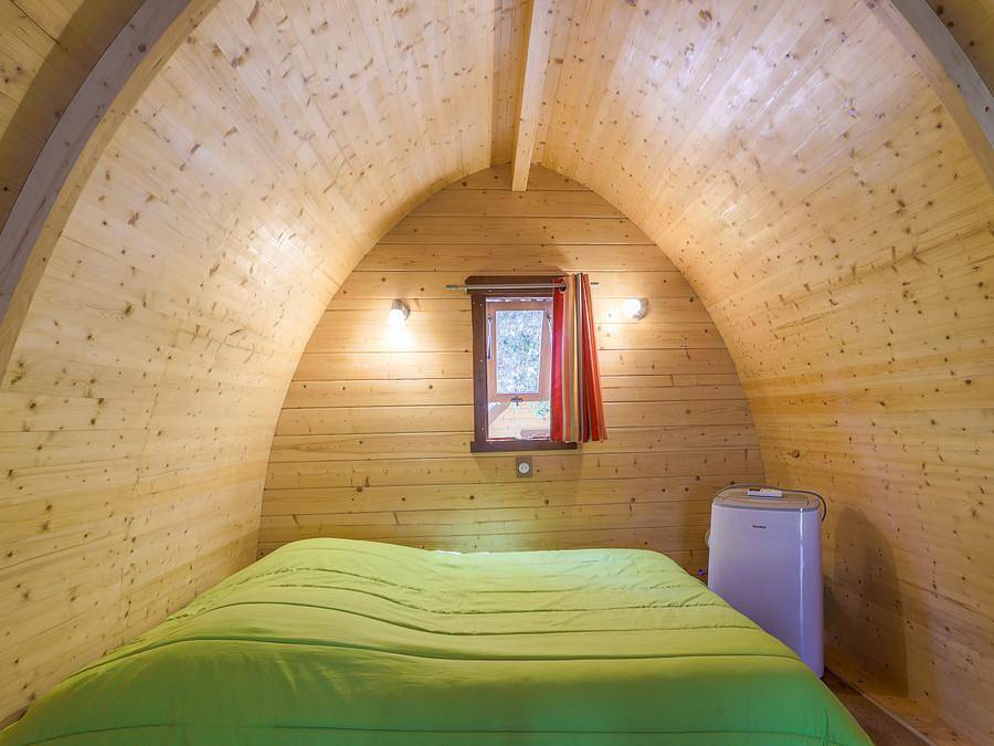 Flower Camping Torraccia - Chalet 2 personnes - Chalet Insolite 19m² (1ch - 2 pers) - sans sanitaire + Clim (M/D) in Cargèse, Parc naturel régional de Corse
