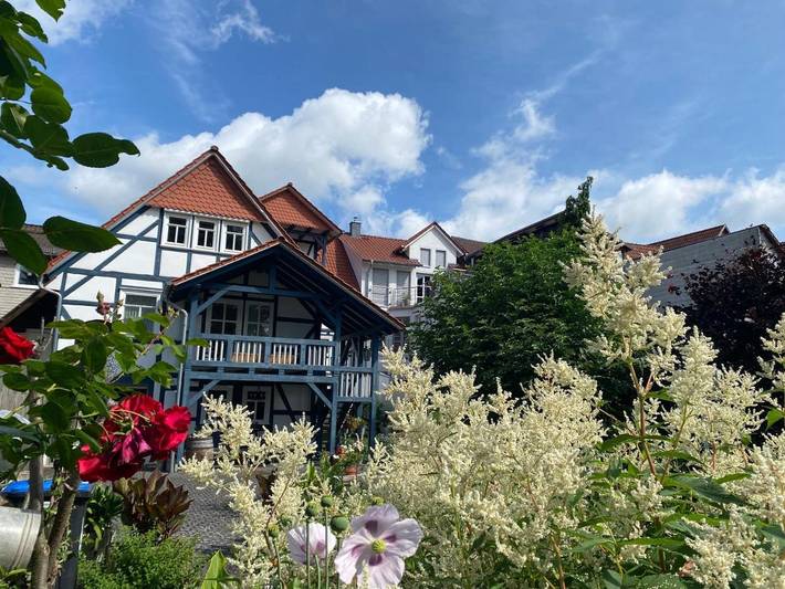 Ferienwohnung für 2 Personen, mit Balkon und Terrasse sowie Garten und Ausblick in Bad Sooden-Allendorf - 2