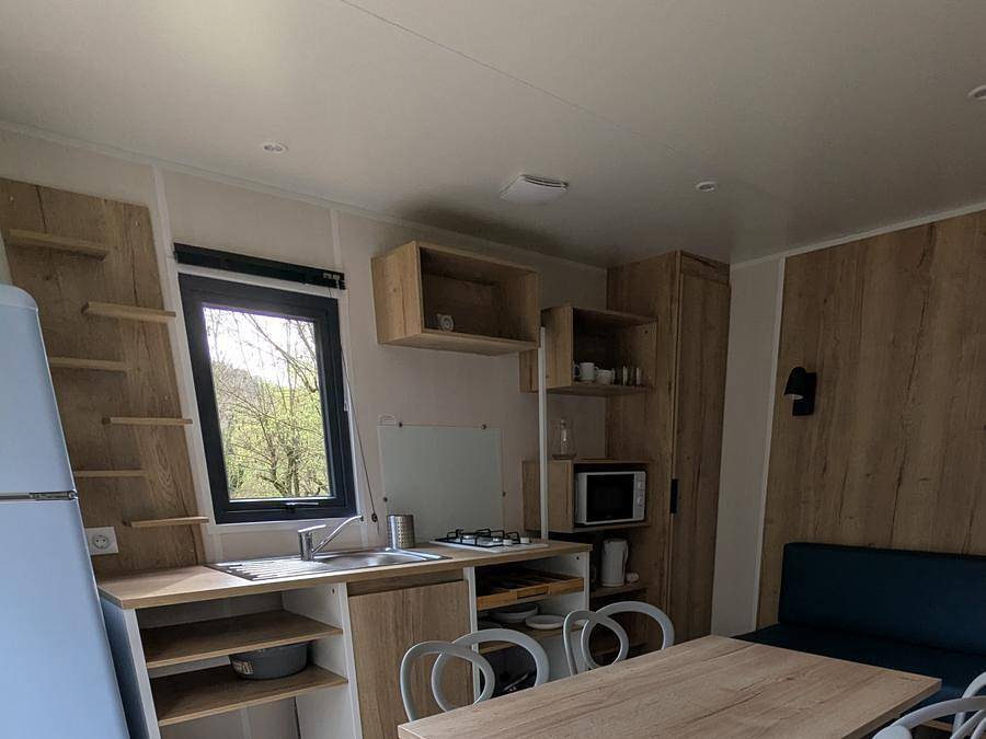 Camping Les Berges du Doux - Mobilhome 4 personnes - Mobil-home 2025 in Colombier-le-Vieux, Région de Tournon-sur-Rhône