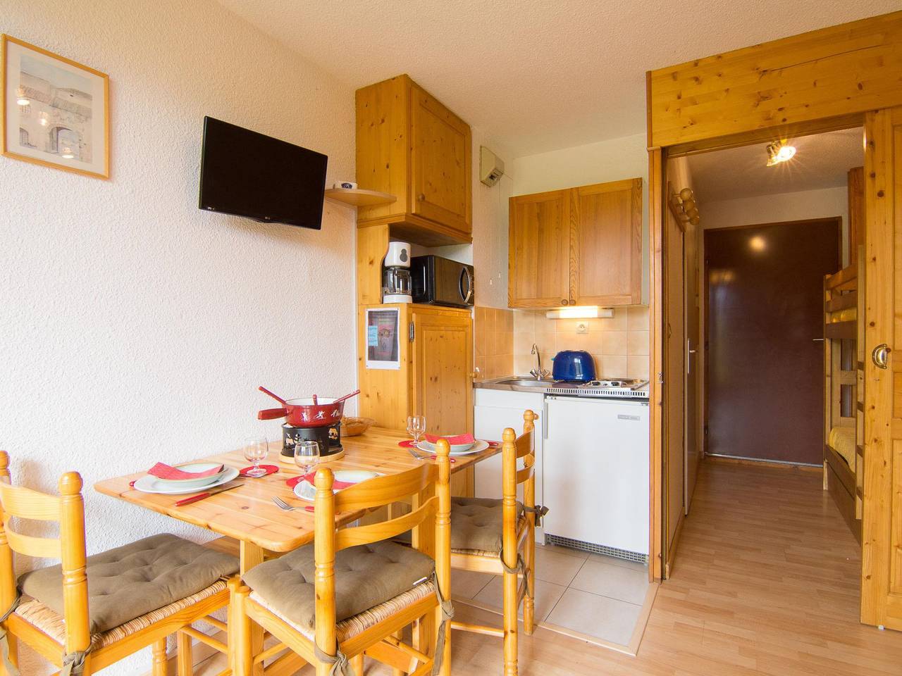 Ganze Wohnung, Plein Soleil - 1-Zimmer-Appartment für 3 Personen (3) in La Toussuire, Fontcouverte-la-Toussuire