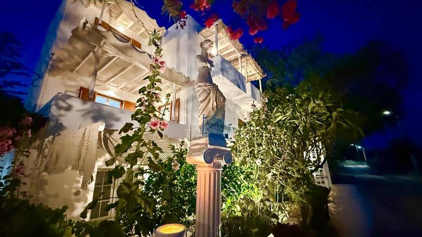 Gîte pour 5 personnes, avec jardin et vue dans Adamas