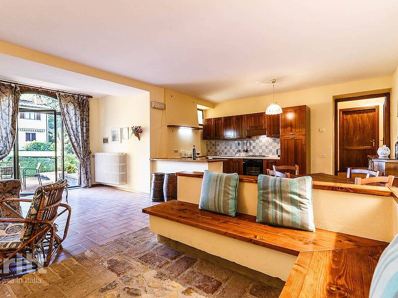 Tritt — Zentral gelegener Agriturismo mit Ferienwohnung für 4 Personen in der Toskana in Montespertoli, Chianti