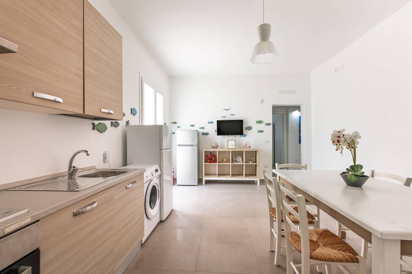 Mirèa – Luxuriöse Küstenvilla mit Gemeinschaftsgarten, Wlan und Klimaanlage in Porto Cesareo, Golf von Tarent