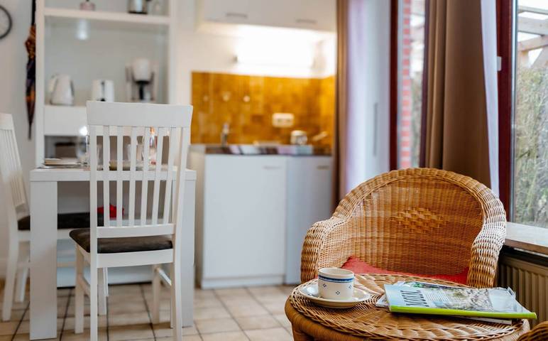 Ganze Wohnung, Die ebenerdige Ferienwohnung Krabbe liegt im ruhigen alten Westerländer Ortskern in Nordfriesische Inseln (Schleswig-Holstein) (Schleswig-Holstein), Sylt (Gemeinde)