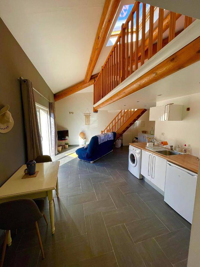 Appartement de vacances pour 4 personnes, avec jardin et vue