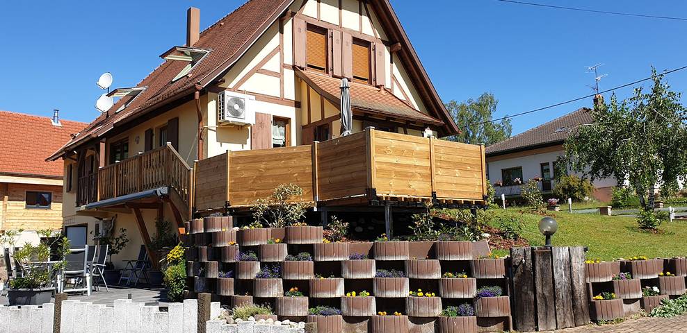 Gîte pour 4 personnes, avec terrasse à Dieffenbach-au-Val