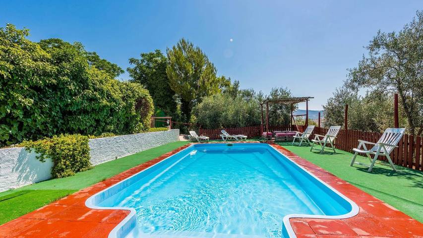 Casa rural para 8 personas, con piscina y balcón/terraza, Se admiten mascotas en Algarinejo - 3