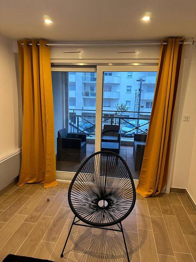 Appartement de vacances pour 4 personnes, avec Balcon ainsi que Terrasse et Vue